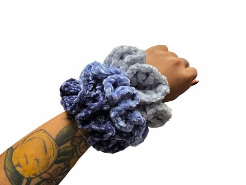 The Blues 3 pack Scrunchies