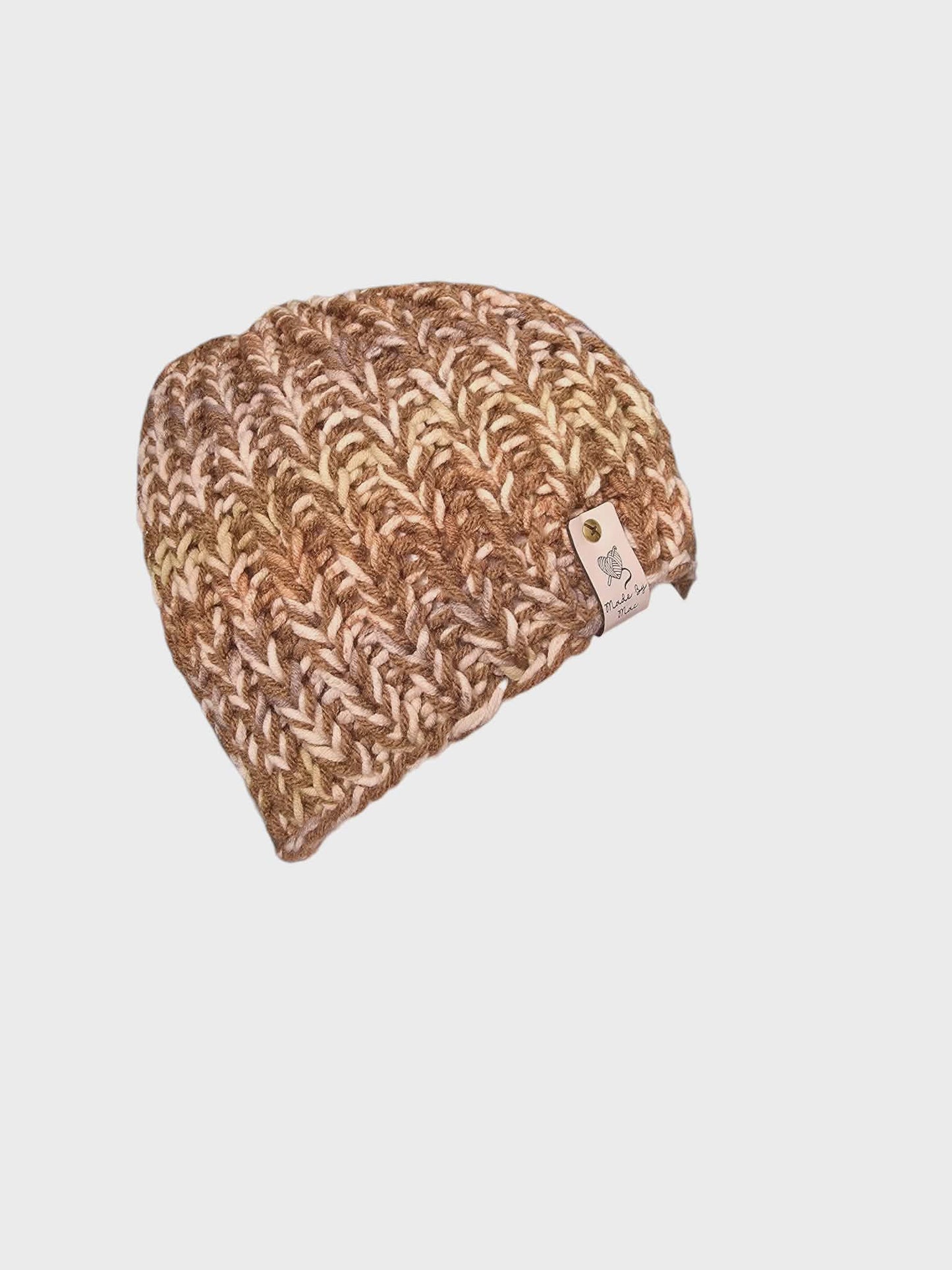 Fawn Brimless Chunky Beanie