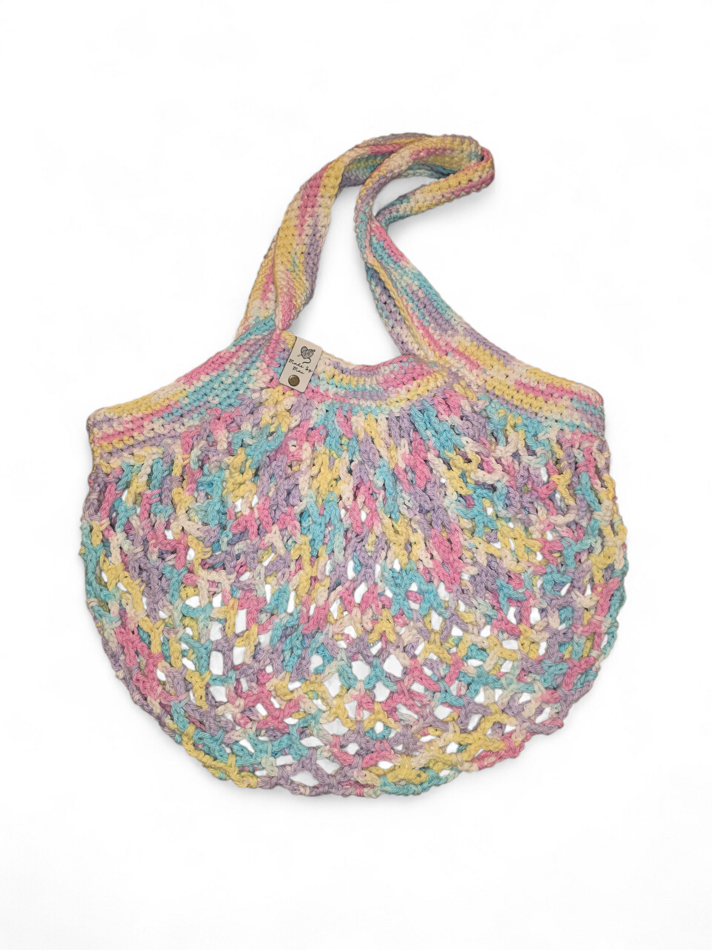 Fleur de Lavande Mesh Market Bag