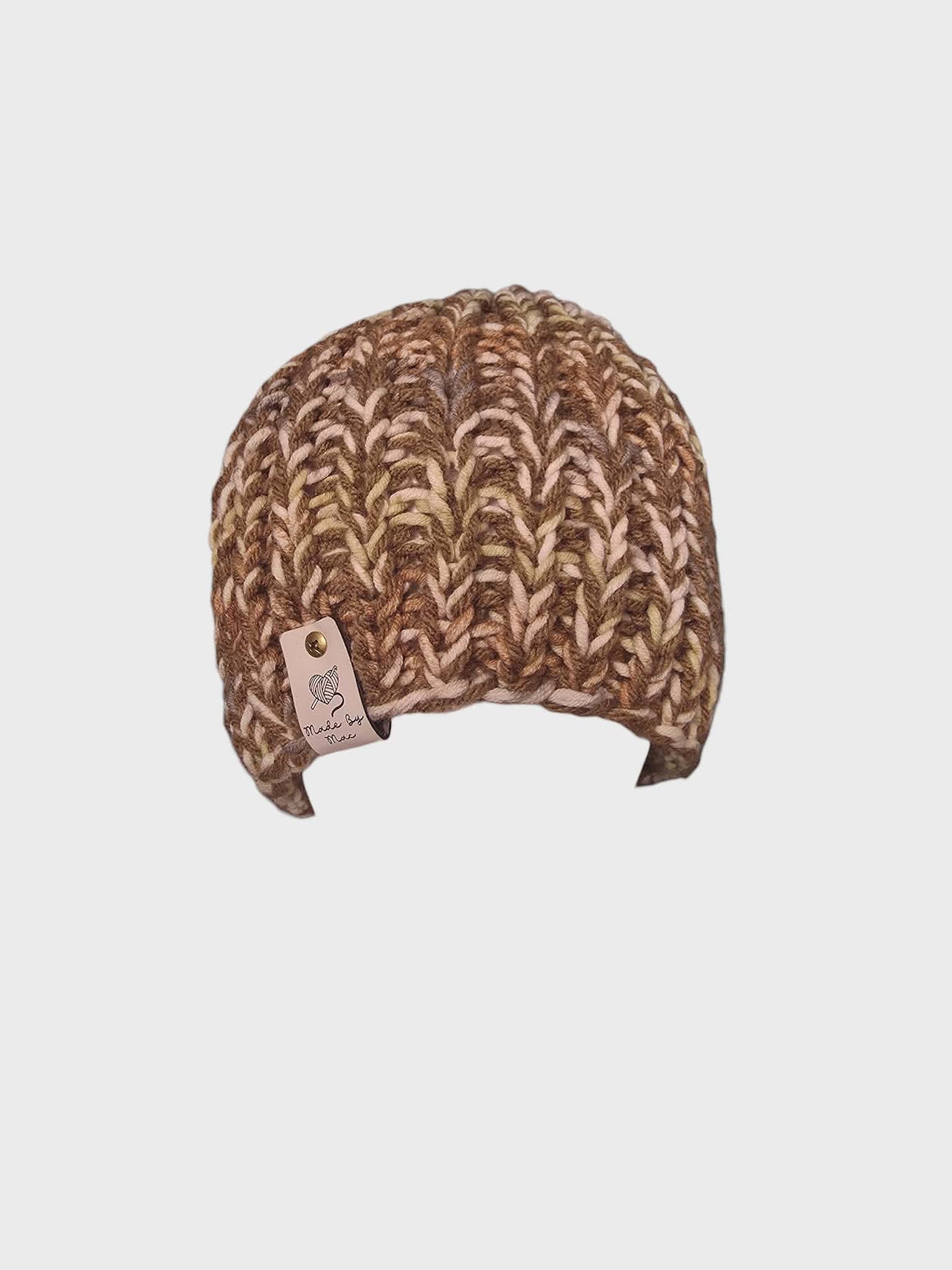Fawn Brimless Chunky Beanie