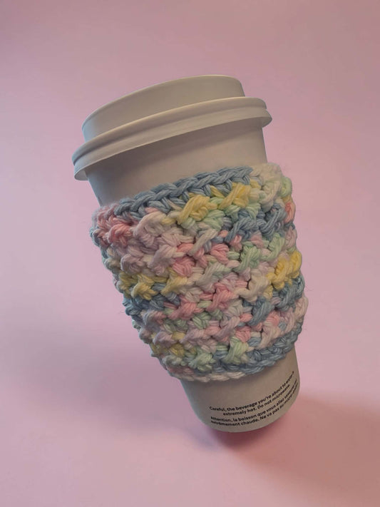 Even Moss Cup Cozy Pattern | Digital PDF