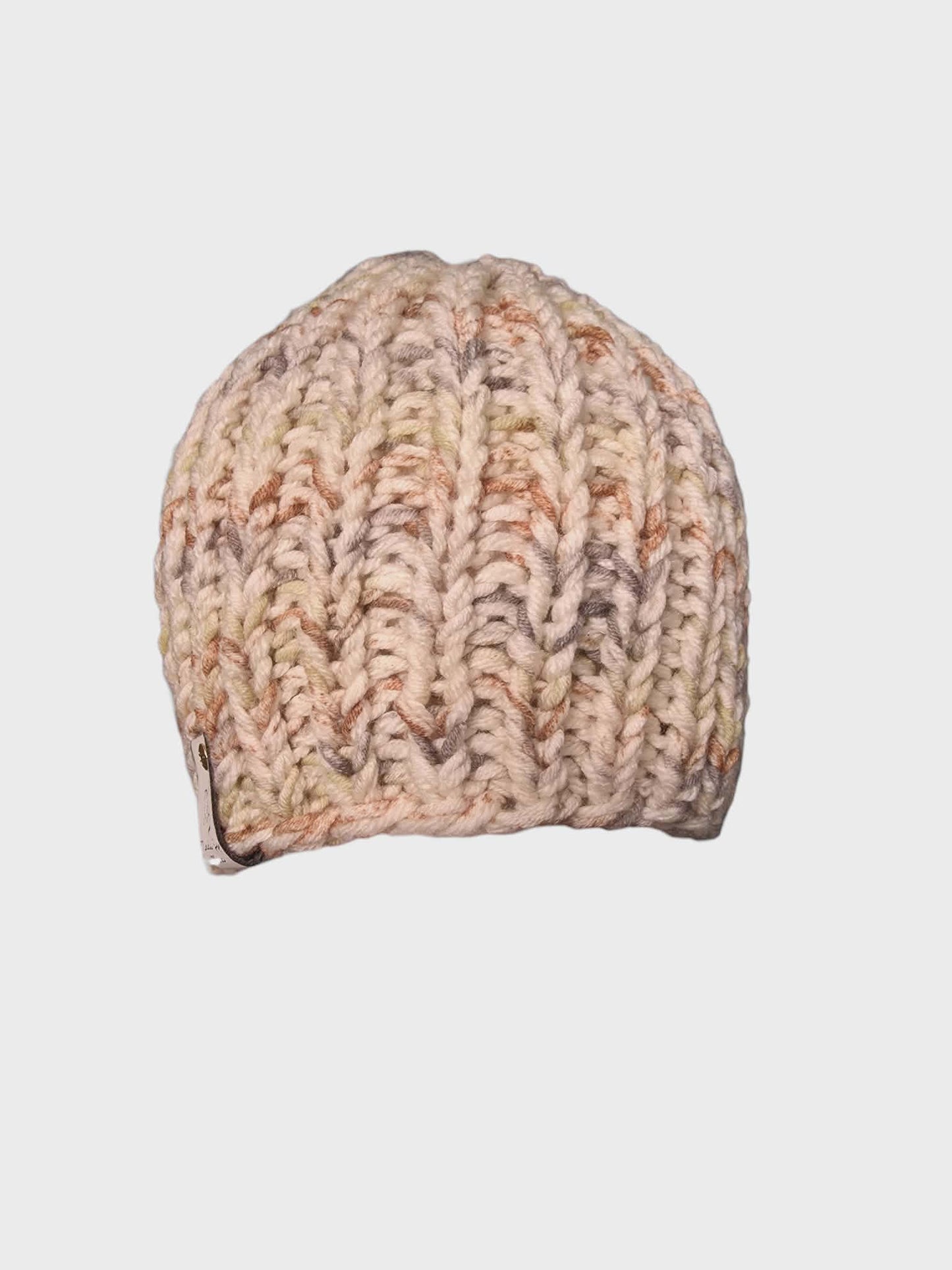 White Sand Brimless Chunky Beanine