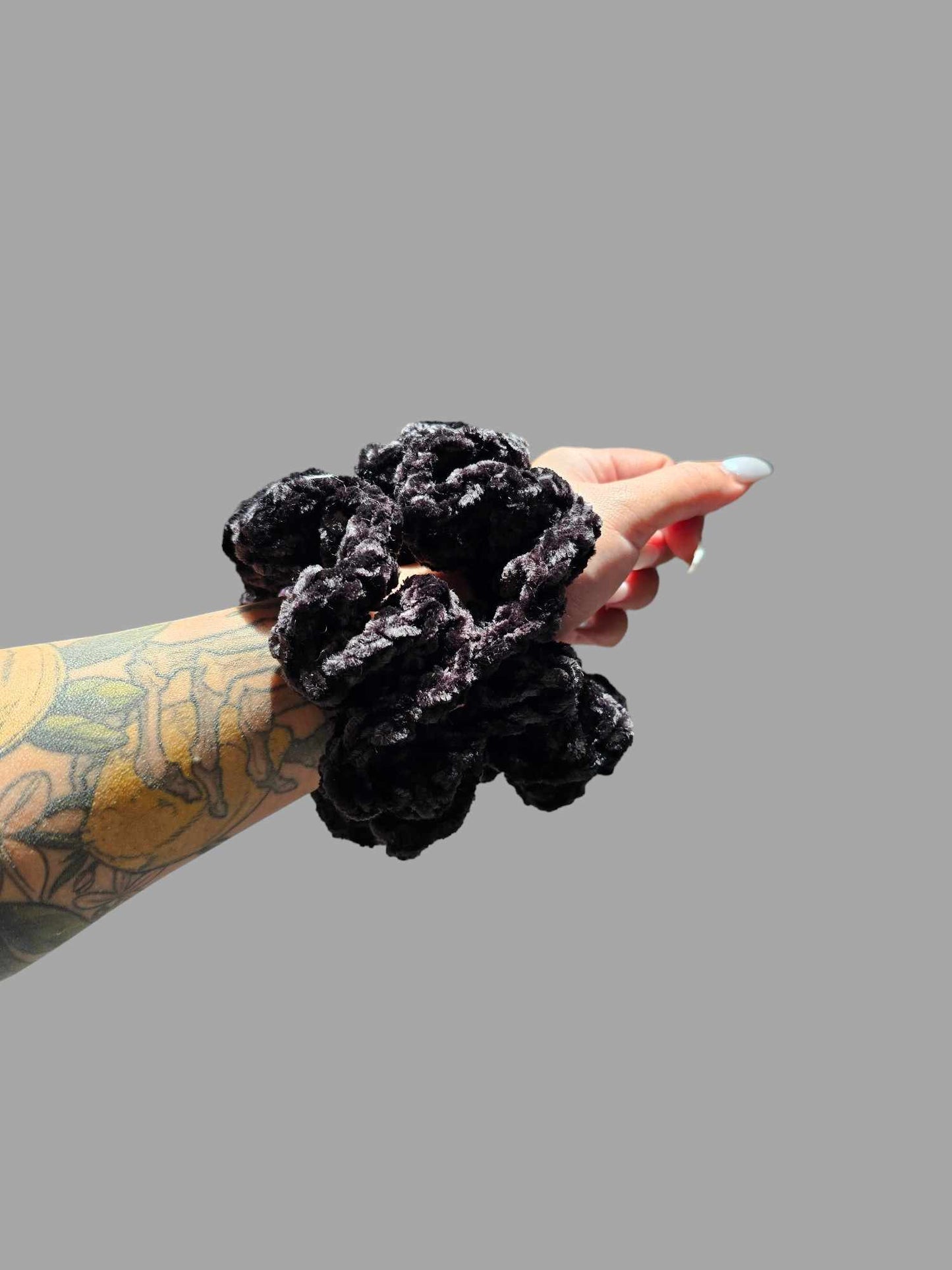 Black Velvet Scrunchie