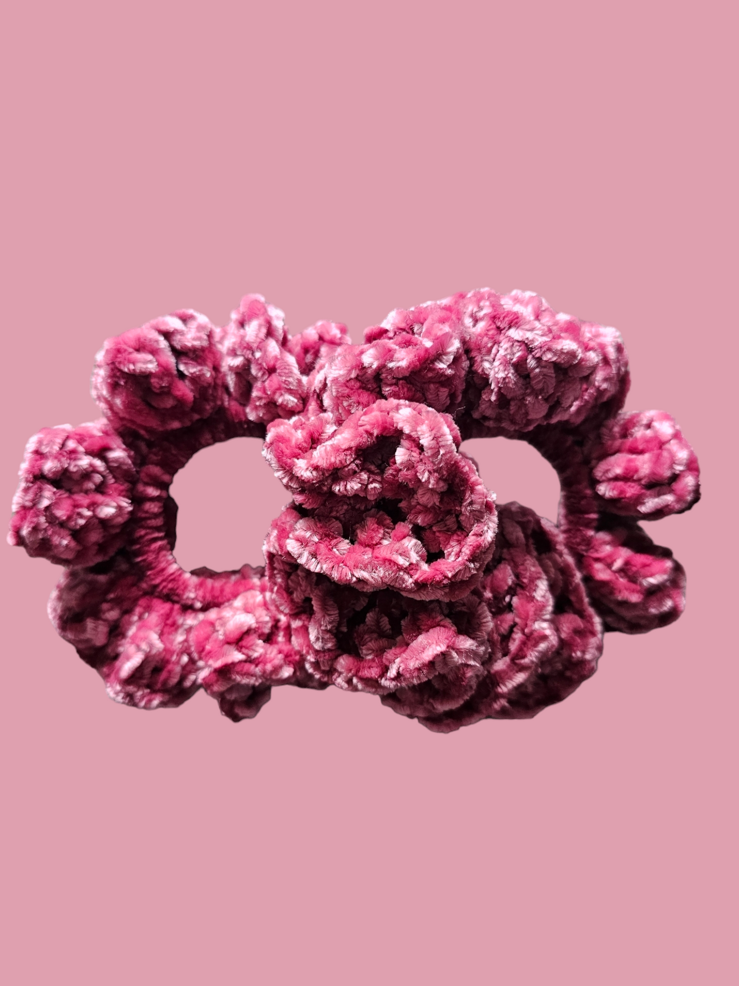 Pomegranate Velvet Scrunchie