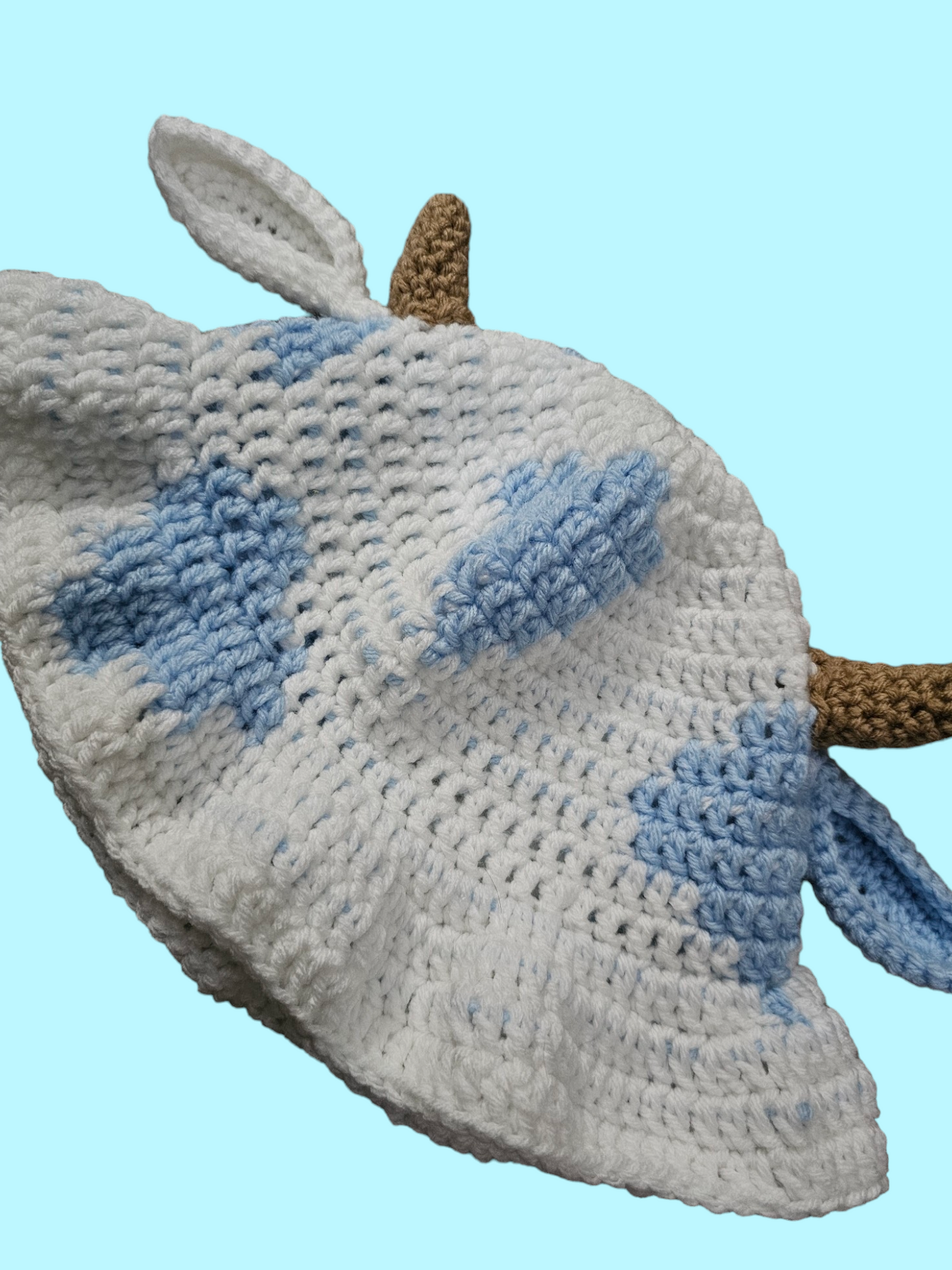 Baby Blue Cow Bucket Hat