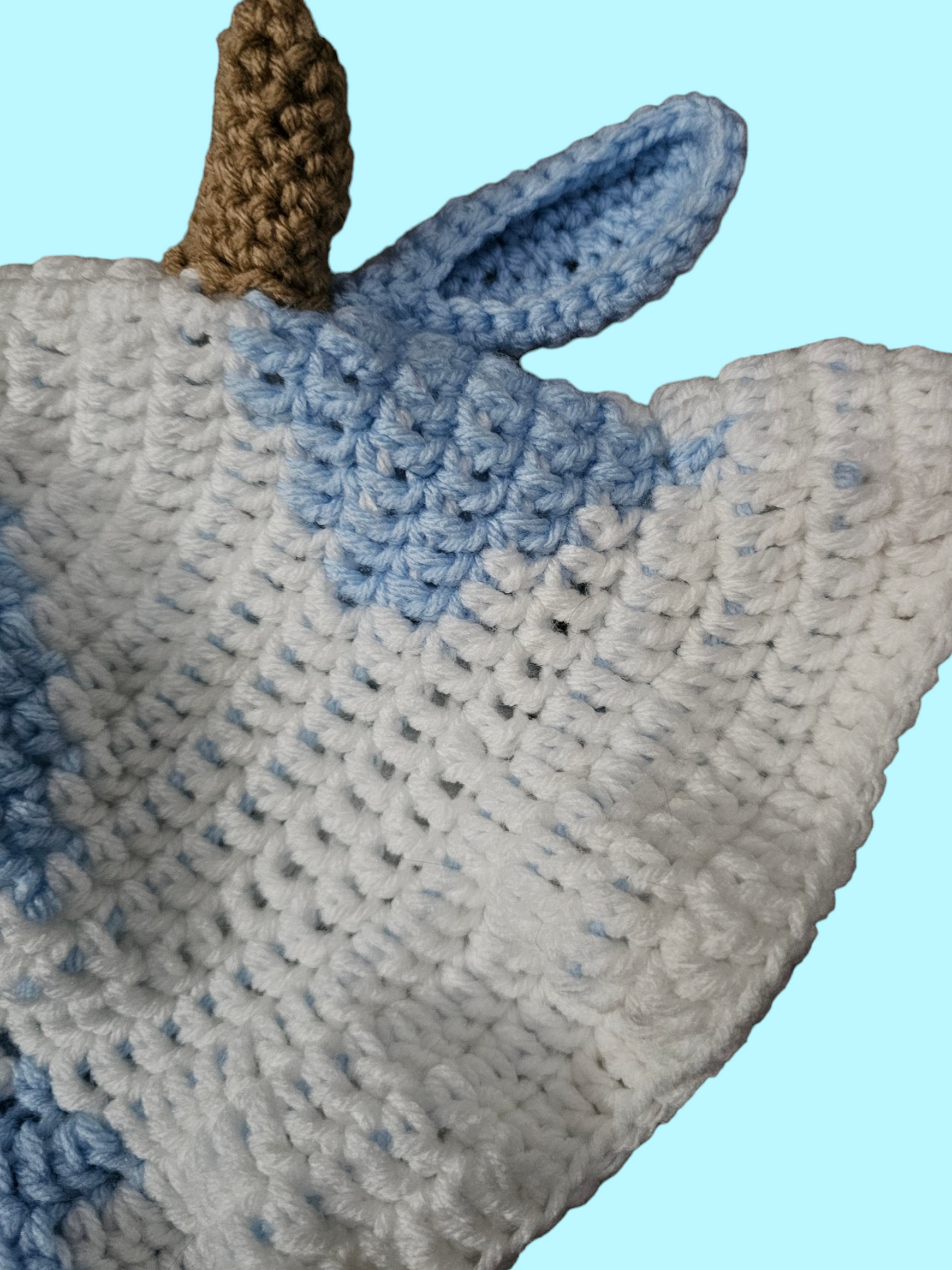 Baby Blue Cow Bucket Hat