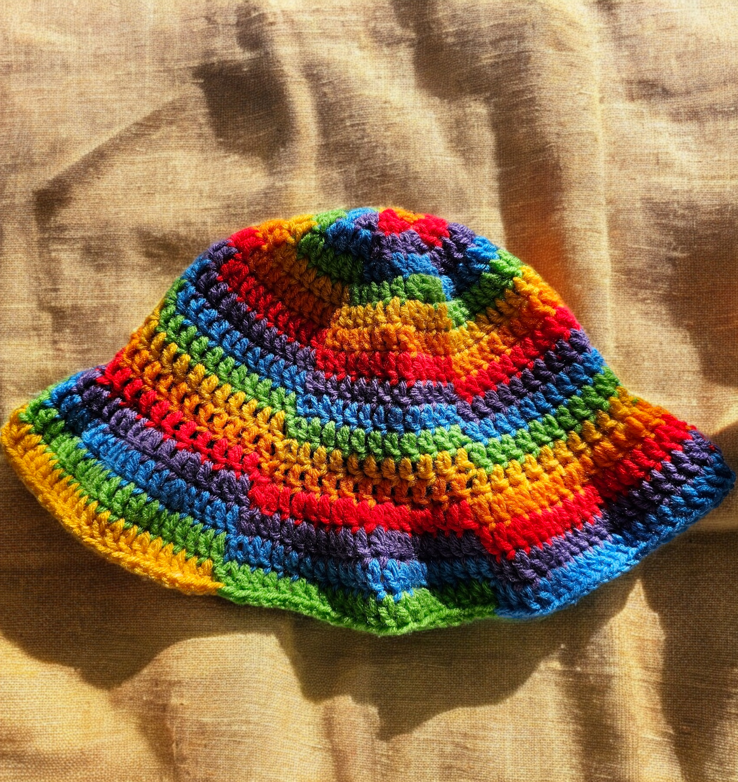 Rainbow Swirl Bucket Hat
