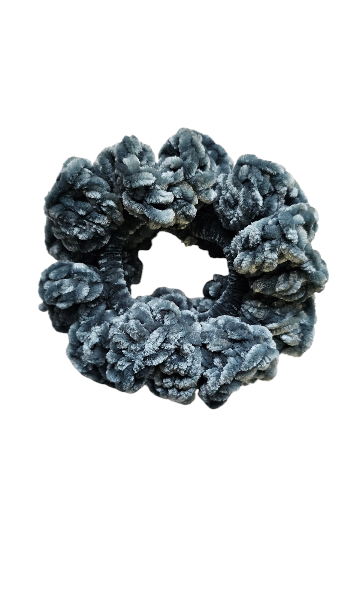 Frosted Pine Velvet Scrunchie