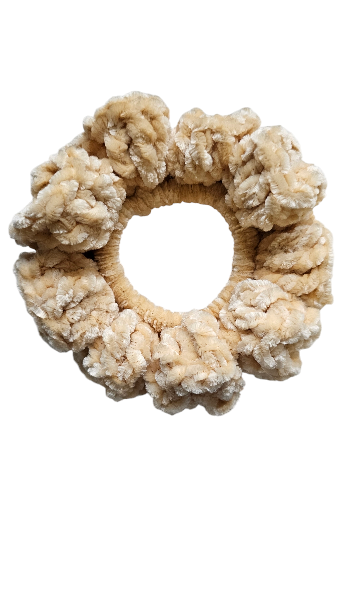 Soft Sunshine Velvet Scrunchie