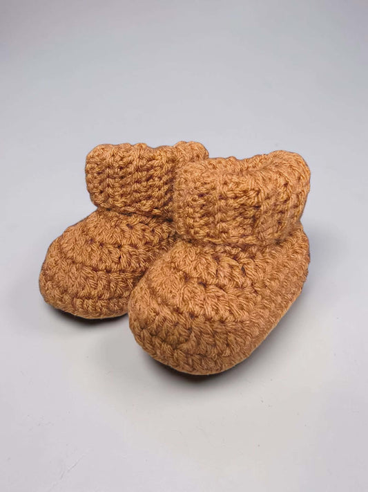 Rusty Baby Booties (3-6m)