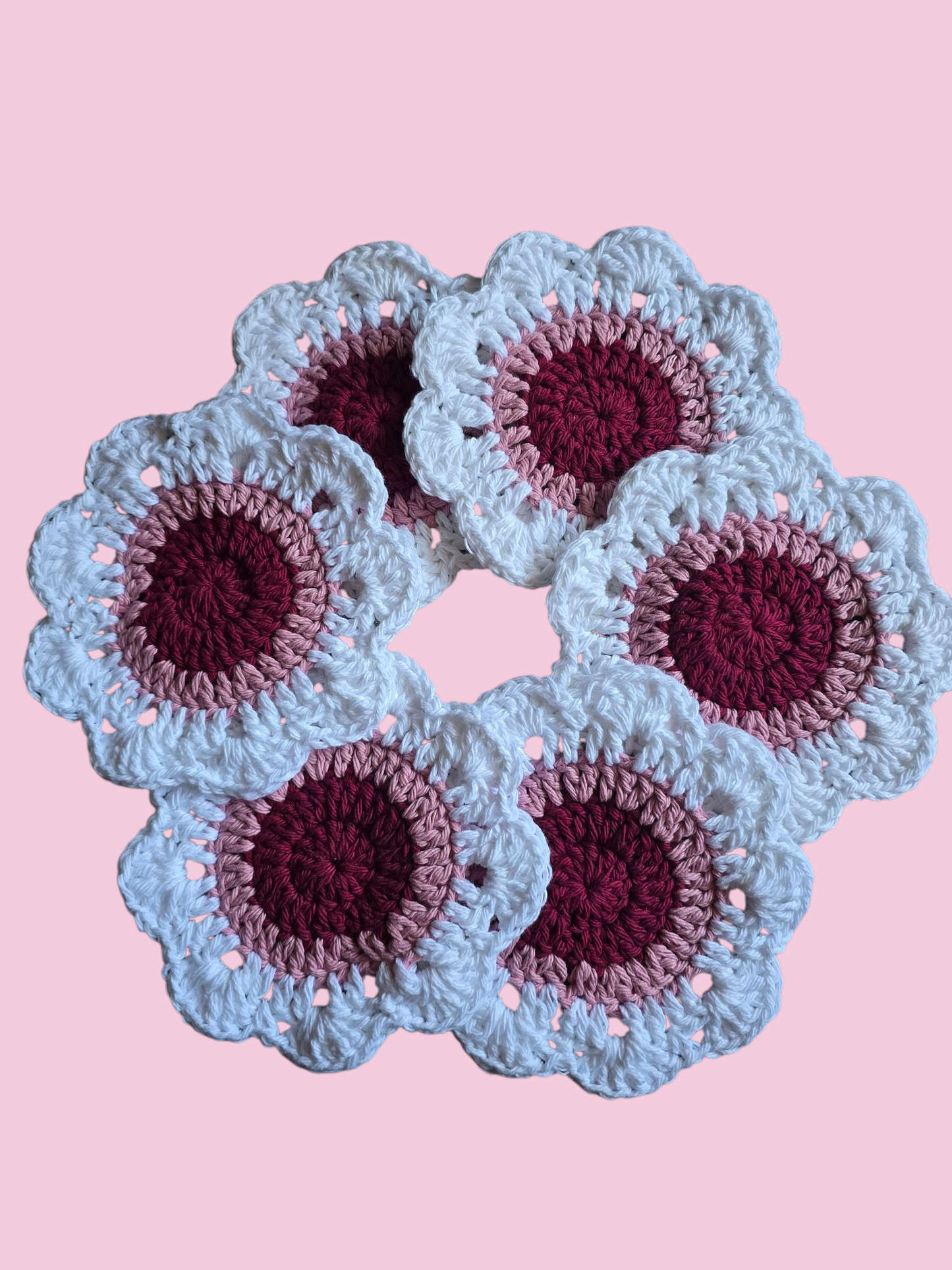 Rose Flower Coasters