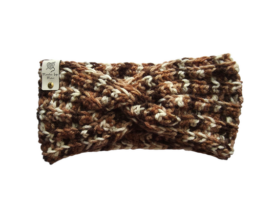 Chocolate Chip Picot Earwarmer