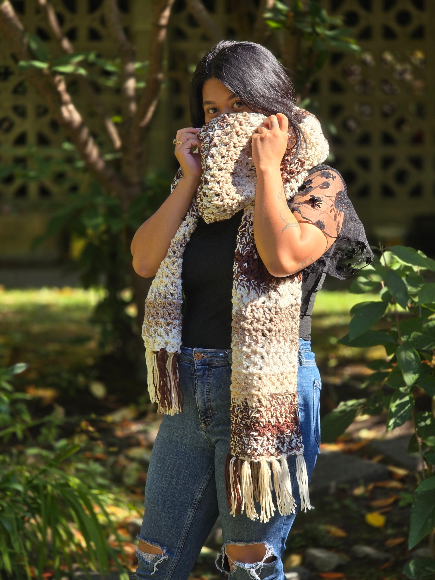 Sandstone Chunky Scarf