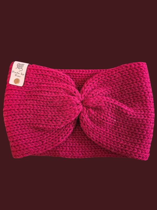 Maroon Ear Warmer